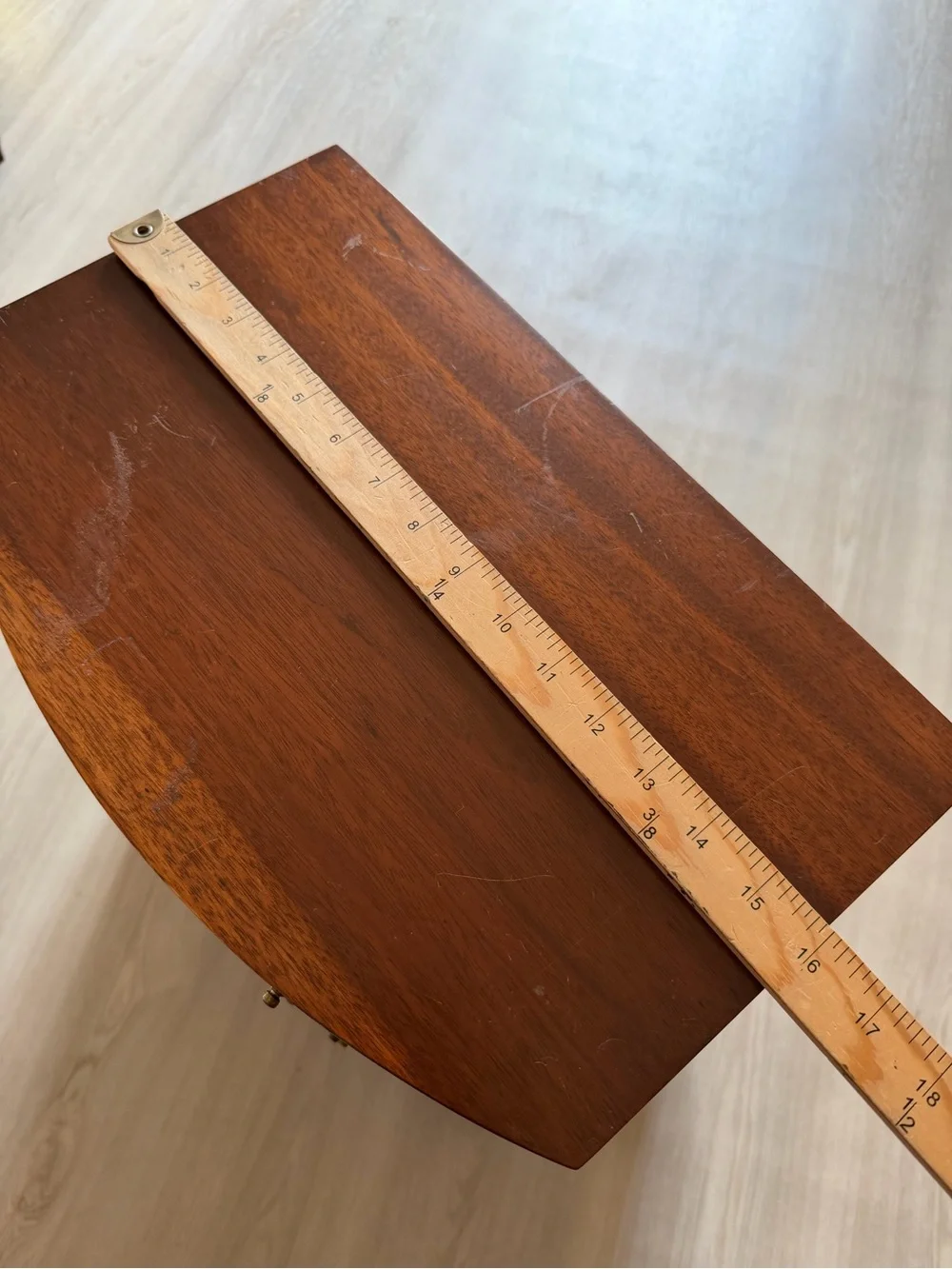 Antique Maitland Glascoe Mahogany Miniature Bow Front Chest Salesman Sample